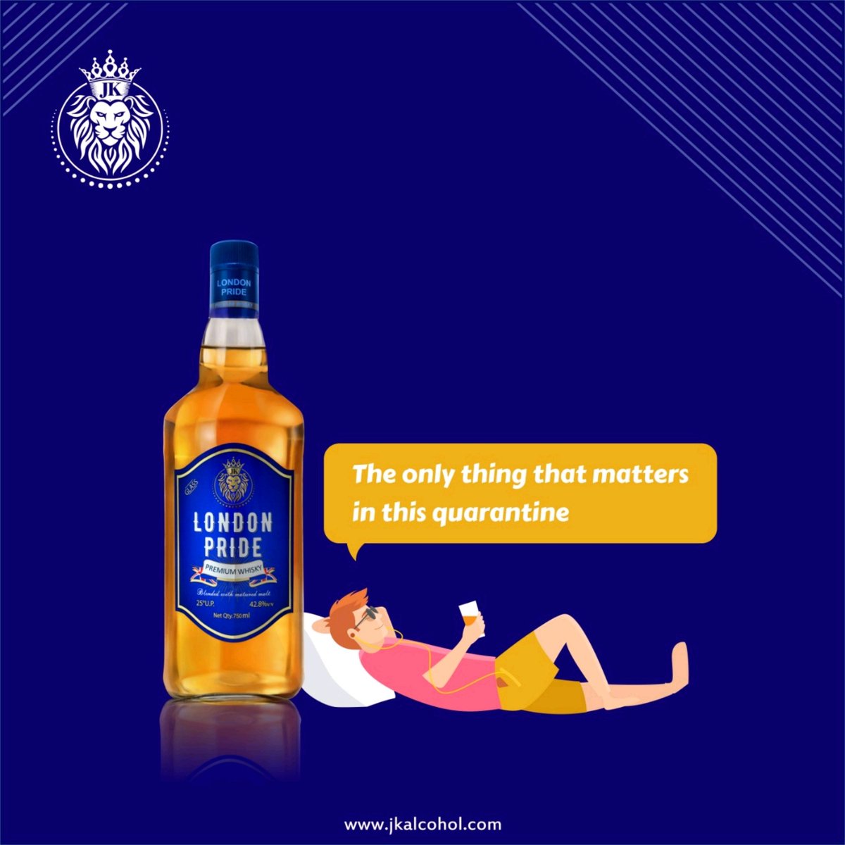 enterprisesjkin's tweet photo. Our London Pride Premium Whisky is what's keeping us happy in this quarantine. What's your happy thing?
#jkalcohol #Jkgroup #JkEnterprises #londonpride #Londonreserve #whisky #vodka #rum #premiumwhisky #indore #gwalior #Bhopal #jabalpur #madhyapradesh #drinks #harddrinks https://t.co/KGEKfJAqwd