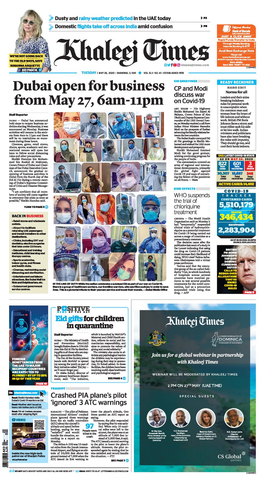 Khaleej Times News Today Uae Covid 19 Uae Ramadan Covid 19 Patients