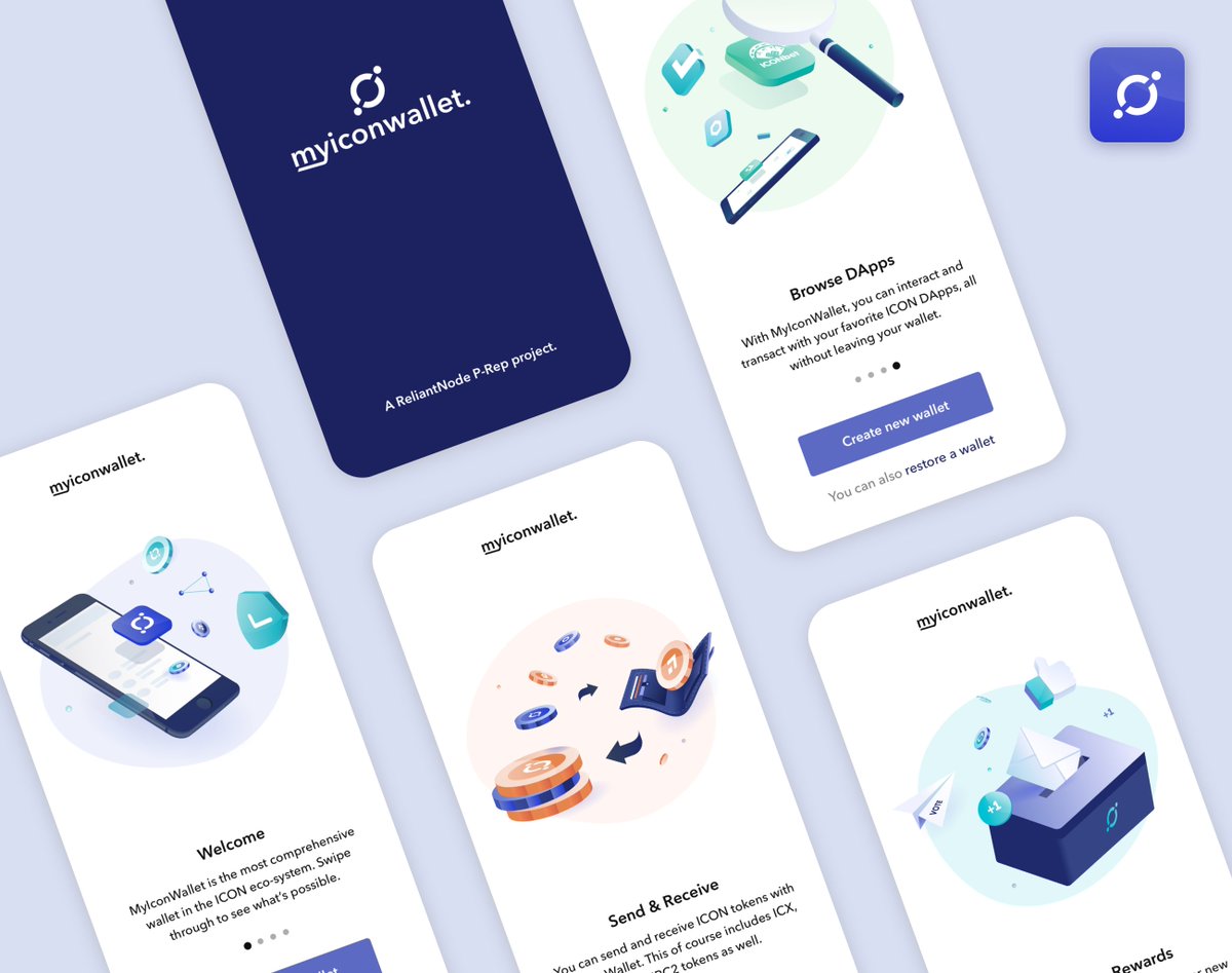 DOWNUNDERMJ's tweet image. Are you ready to experience everything ICON in the palm of your hand? 🚀

We're pleased to announce that you can now download MyIconWallet on your iPhone &amp;amp; Android. 🎉 Head over to myiconwallet.com/app to get started.

Retweet &amp;amp; spread the good news!

#ICONproject $ICX