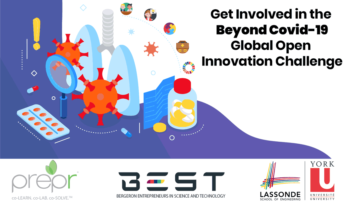 mechlassonde's tweet photo. Beyond COVID-19 Global Open Innovation Challenge
https://t.co/7AJhjnRBuk
June 10, 2020: project deadline pitch
June 17, 2020: challenge voting and discussion
June 30, 2020: project winner selection
Global Recognition &amp; Trophy, Cash &amp; Prizes from Prepr Partner Network https://t.co/DABLfijgKz
