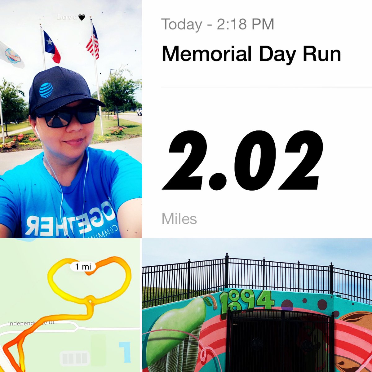 CharleneLuna13's tweet photo. Completing the CTL Campaign today is a blessing as we honor our falling heroes🇺🇸this Memorial Day. 

🎒#CarryTheLoad
👟#STXactive
🏆#CRushCTL 
💙#LifeAtATT | #WeAreSTX https://t.co/xTDac40VgS