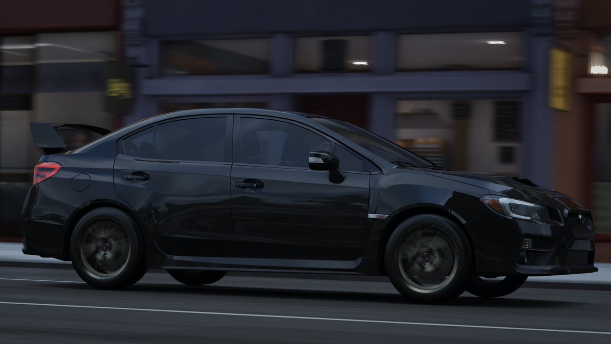 Fireprofcargo7's tweet photo. Well turns out i screwed up and shot the Fiat Dino twice so heres the new Car #300 the 2015 Subaru WRX STi

@ForzaHorizon 
@WeArePlayground 

#HorizonPromo #ForzaHorzion4 #ForzaShare #Subaru #IMessedUp https://t.co/janj2FJ0sr