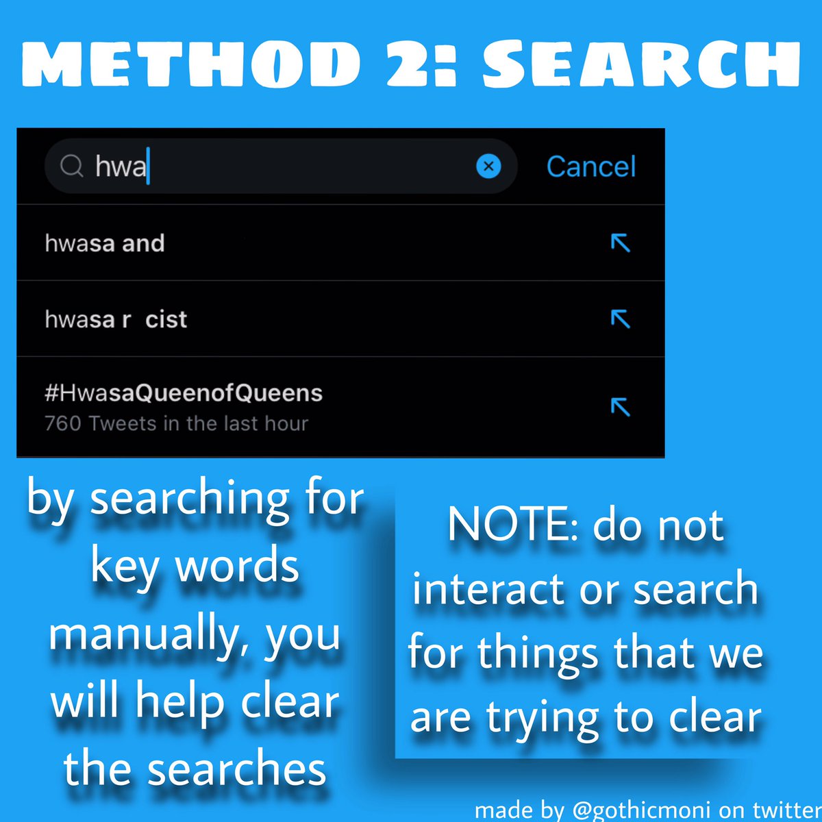 method two: searches