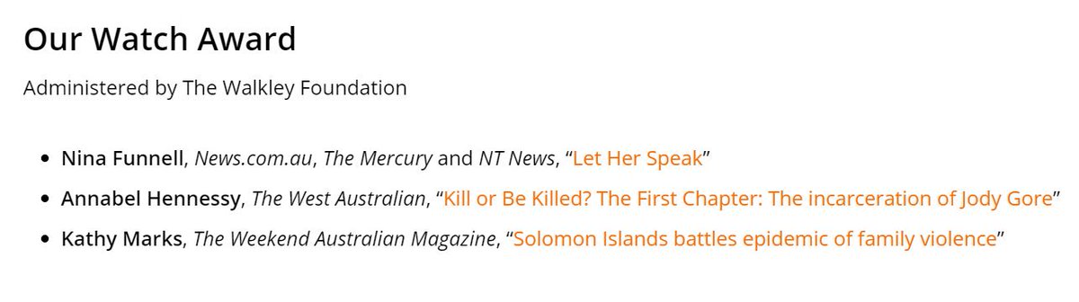 AnthDeCeglie's tweet photo. Super proud of @AnnabelHennessy – two Walkley nominations today. In the Our Watch category for reporting on domestic violence and Public Service Journalism in the Young Walkley awards. You can read her landmark KILL OR BE KILLED? investigation here: https://t.co/6xAYDUVqsf https://t.co/gW5ltB7EOO