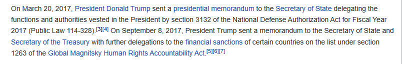 6. The wiki pages make a reference to using authority via Section 3132, leave the link here not sure what it means or if relates to asserting control (to media even). Jut thought I'd bring it up.Another link to the 2017 NDAA;  https://docs.house.gov/billsthisweek/20161128/CRPT-114HRPT-S2943.pdf