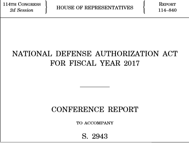 7. NDAA of 2017 think it was signed off by BO in Dec. of 2016 right before he left office (20th Jan 2017). The NDAA include the Snips. This entity becomes official now right? The Global Engagement Center.  https://www.congress.gov/114/crpt/hrpt840/CRPT-114hrpt840.pdf