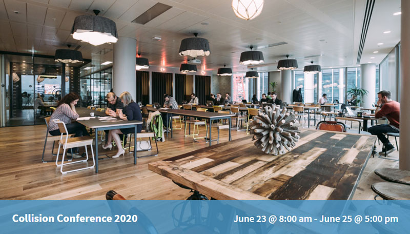 mechlassonde's tweet photo. Upcoming Online Event: Innovation York + Student Success Office offer 100 free tickets to the Collision Conference 2020 (North America's tech industry conference), June 23-25, 2020. 
https://t.co/cmCSu2T27c https://t.co/7ksGMpkgOP