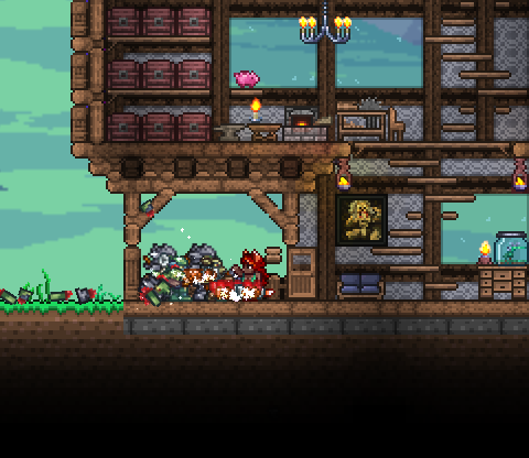 pics Terraria Zoologist No Nut November goblin army without taking a single hit