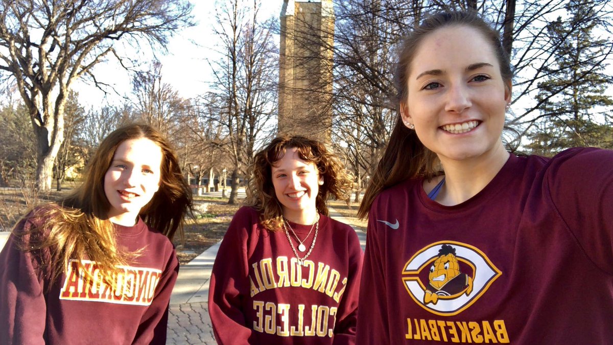 As daughter #2 graduated this weekend and gets ready to head to Concordia in the fall it finally hit me how excited I am to have both my oldest daughters at Concordia!  I didn’t steer them, but feel blessed that they will both be experiencing my Alma Mater together.  #cobbers