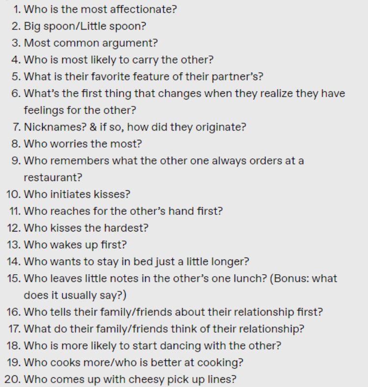 i& #39;ll do this w citoita tomorrow so i& #39;ll just . leave this here for now (1 answer per like ♡)