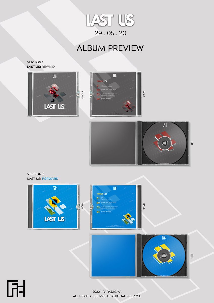 OFCParadigma's tweet image. ㅤ 
ㅤ 
⠀⠀⠀⠀ ⠀  𝕃𝔸𝕊𝕋 𝕌𝕊 ╱ 𝐃𝐀𝐍
⠀⠀⠀⠀ ⠀        𝐭𝐫𝐚𝐜𝐤𝐥𝐢𝐬𝐭 
⠀⠀⠀⠀⠀⠀⠀⠀ 29.05.20 

PARADIGMA 
4th Mini Album 

#LASTUS #PARADIGMA 
#KEENAN #REKSA #JEAN #JULIAN
ㅤ
ㅤ