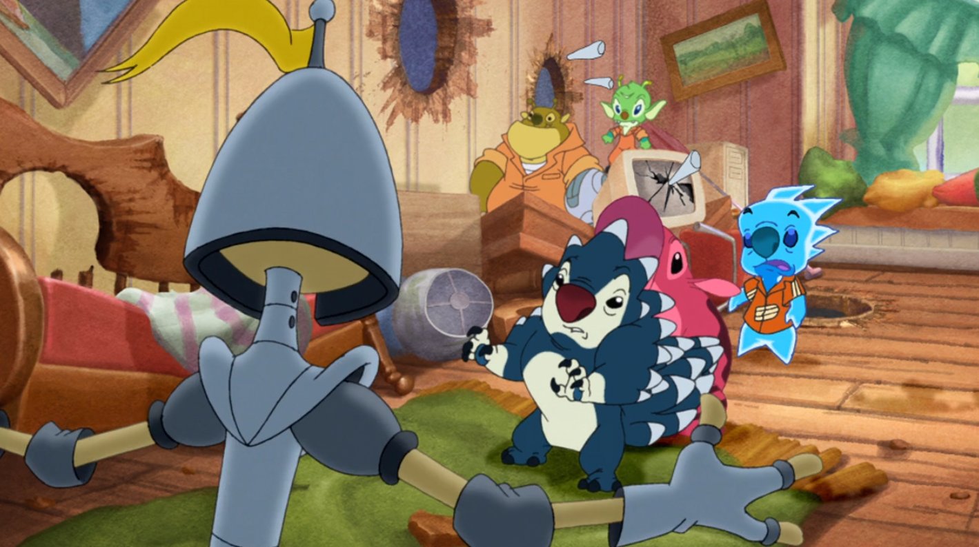 ディズニー データベース No Twitter 5月26日 スパイク Tvシリーズ第40話 04年11月5日放送 シーズン2第1話ですが 時系列順では終盤のエピソード リロとマートルが雑学クイズ大会で対決することになった矢先 リロ ディズニー データベース No Twitter 5月26日 スパイク Tvシリーズ第40話 04年11月5日放送 シーズン2第1話ですが 時系列順では終盤のエピソード リロとマートルが雑学クイズ大会で対決することになった矢先 リロ