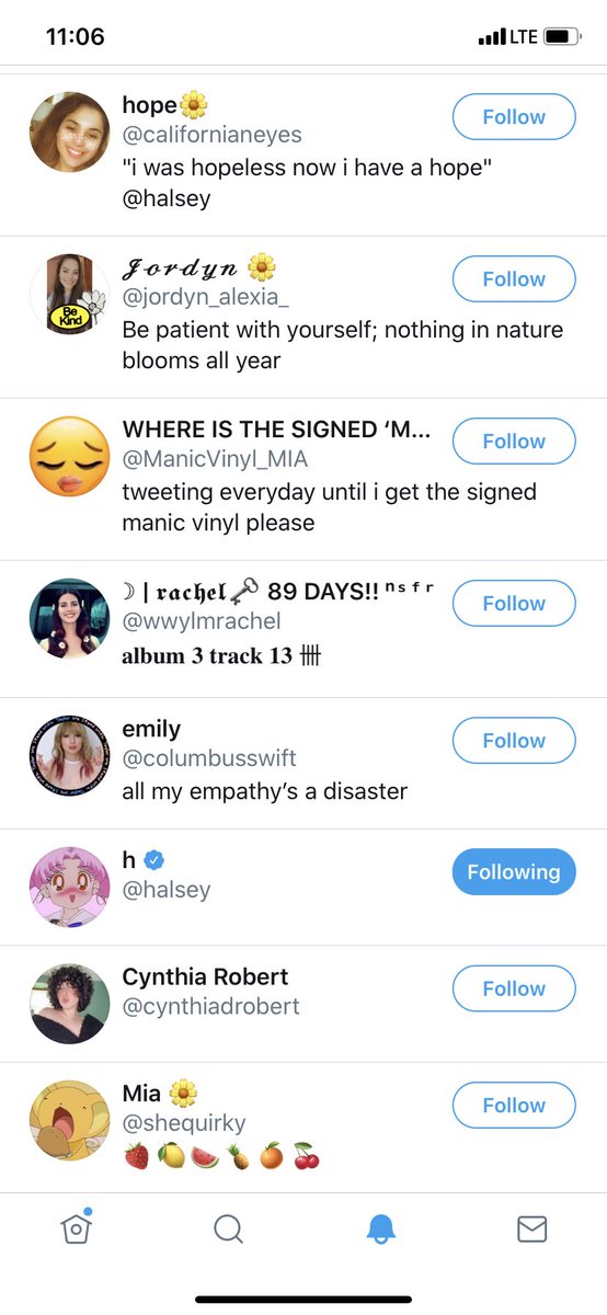 JacqueDez's tweet photo. Nobody talk to me I’m still in shock @halsey liked my post😭😭😭😭😭 https://t.co/5ed9JuqhDY