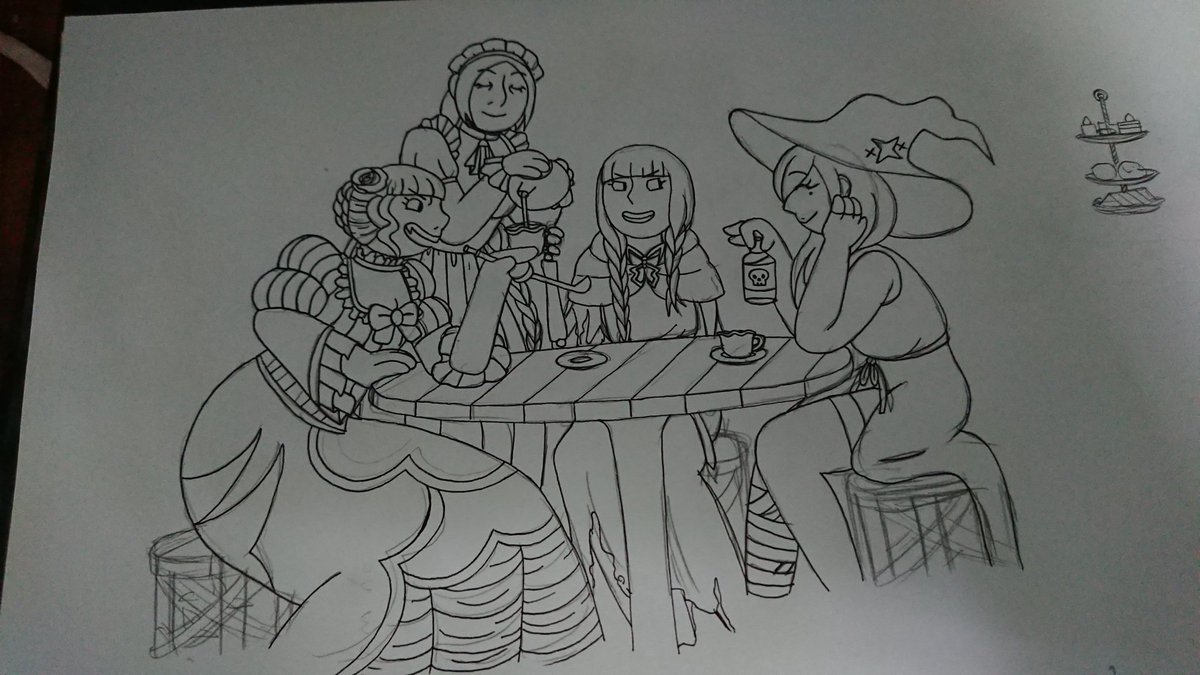 Finally going the lineart for Girls 