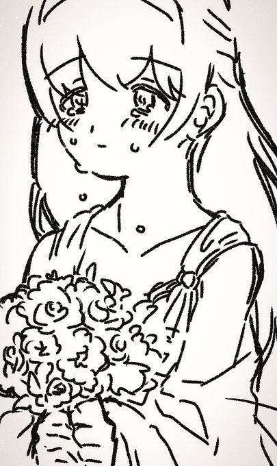 好きな人から初めて貰った花束 