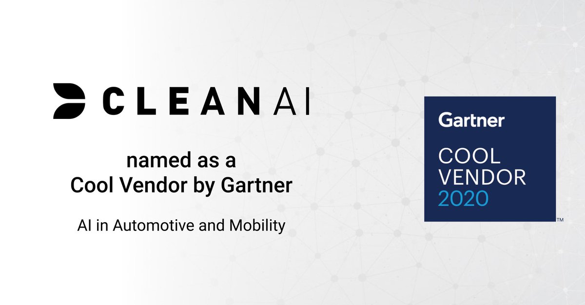 We are delighted to be named as a Cool Vendor by <a href="/Gartner_inc/">Gartner</a>, in the category AI in Automotive and Mobility. 

Read more here: gartner.com/en/documents/3…

#mobility #mobilitysolutions #automotive #sharedmobility #futureofmobility #automotivetechnology #artificialintelligence