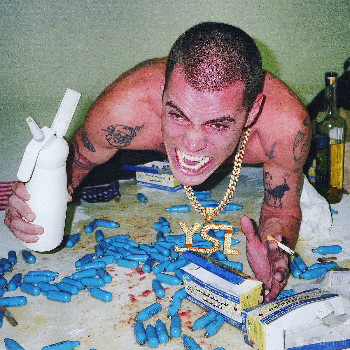 aintnobodycool's tweet photo. Thug signed Steve-O 🎤🎸🤯 https://t.co/r8btryTzfD