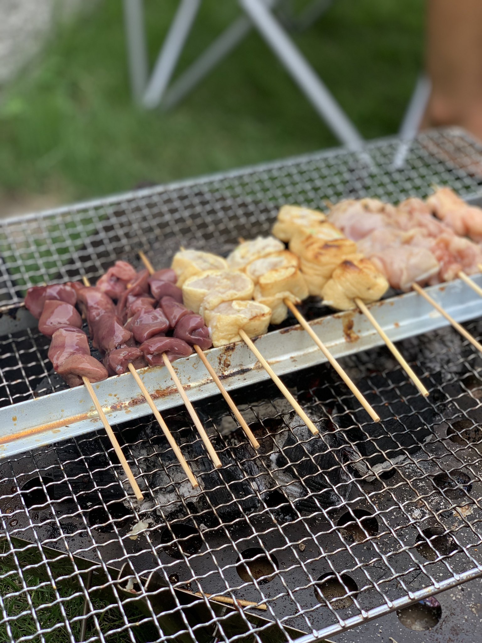 焼き鳥と焚き火を楽しむ！アウトドアにぴったりの焚き火台5選