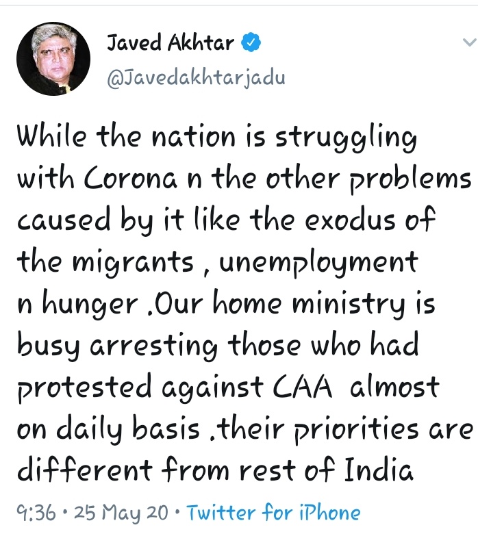 AshuPRG's tweet image. &apos;चोर की दाढ़ी में तिनका&apos; 🤣🤣😅
अगर गलत नहीं किया है तो @DelhiPolice कार्यवाही डर कैसा?
#ISupportCAA 
#ISupportCAA_NRC 

@azad_nishant @hemasthakur @yagneshibhatt @azad_nishant @shreya_mudgil @ajeetupadhyay @Meenakshikhanal @richapandey @rashidwivedi7 @ippatel