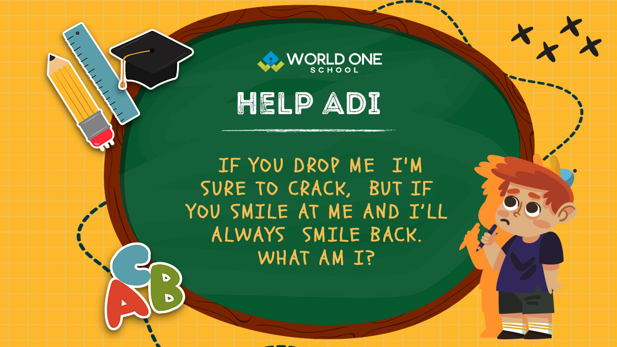 worldoneschool's tweet photo. It has been found that riddles provide children with an opportunity to think and learn themselves for today and tomorrow. Think out of the box and answer the riddle
#riddles  #logicalreasoning #brainteaser  #puzzle #puzzletime #WorldoneSchool #BestCBSESchools https://t.co/gfo0kovTBA