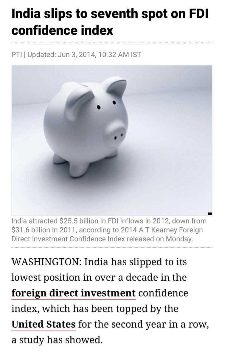 In 2014, when India had slipped from 5th to 7th place, it made headlines as ‘the lowest position in almost a decade’. In contrast, the news about the fall from 11th to 16th position was completely blacked out. 6/n