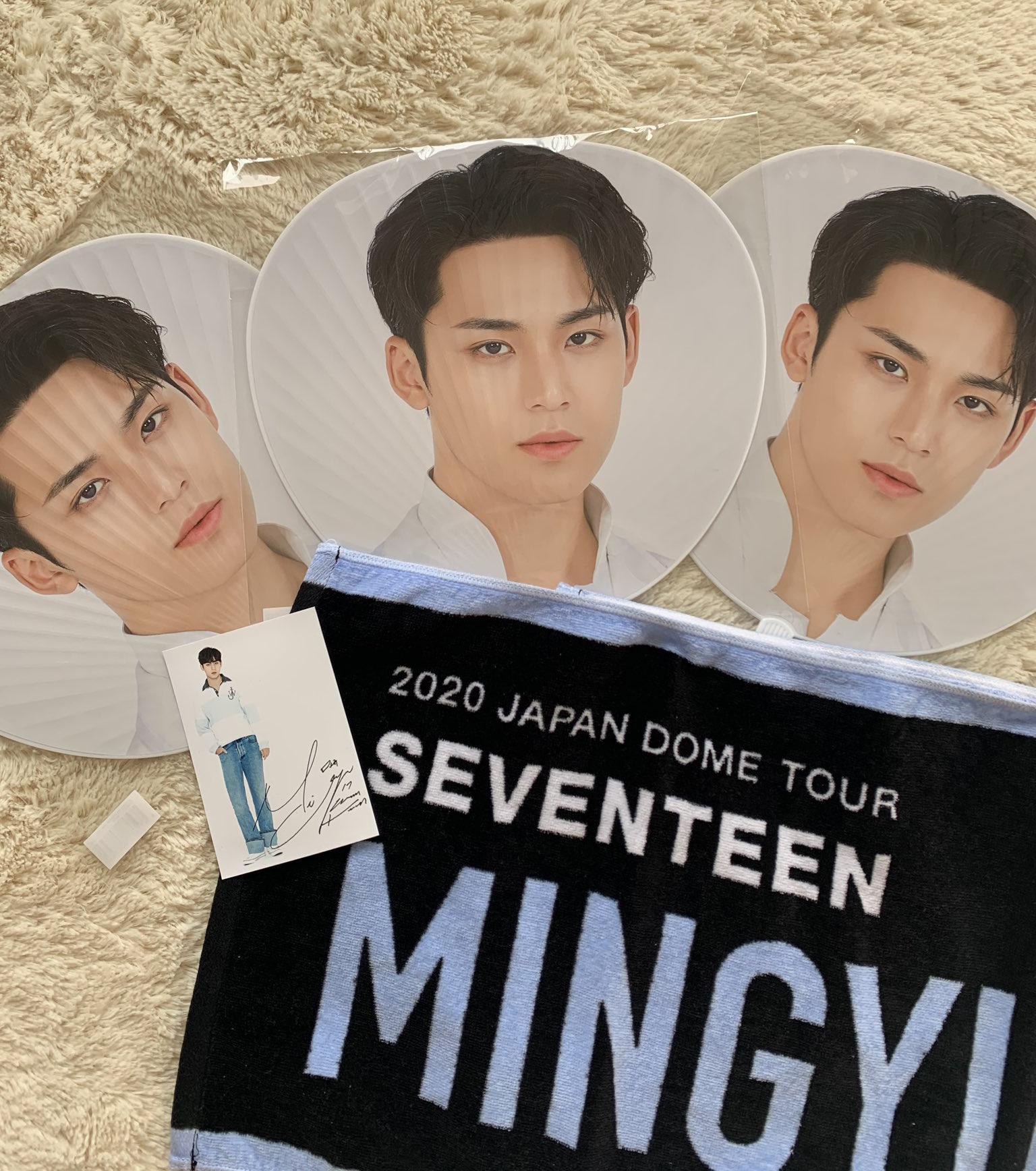 SEVENTEEN big photo towel ジュン SEVENTEEN big photo towel ジュン - メルカリ