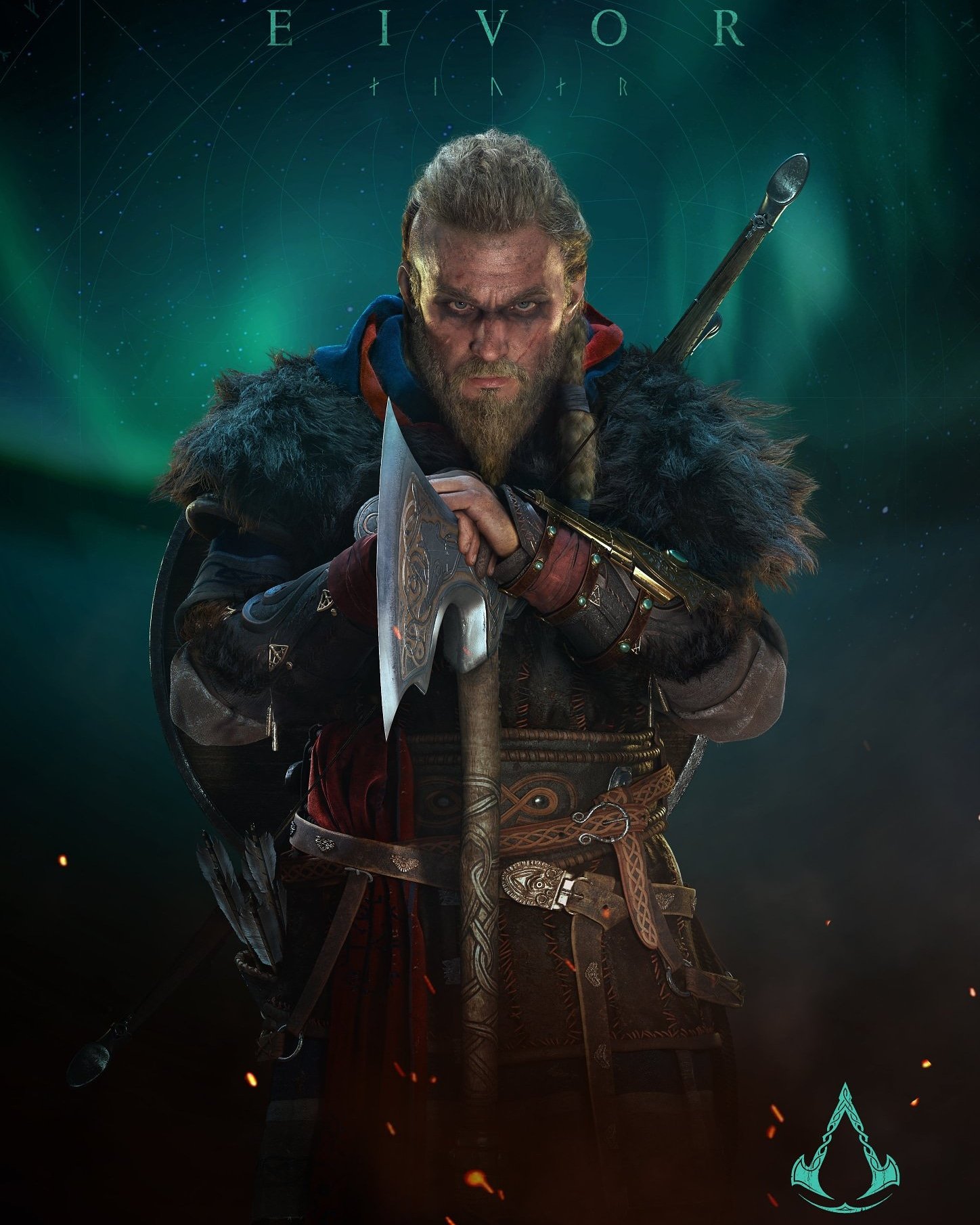 バヤク ヴァルハラ開発チームがこれまで語ったエイヴォルのイメージ 恐怖のない戦士になるように育てられた ヴァイキングとして長年の経験を持つ ユーモアセンスに溢れたユニークなキャラクター 達成したい野心と栄光もつ一匹狼 Acヴァルハラ