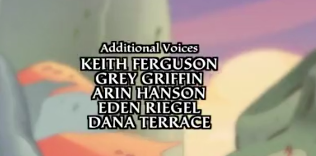 Nick is one of the only animation studios that credits the entire voice actors. They don't resort to crediting supporting/background characters as "Additional Voices" or anything. Let's compare it to the other animation studios. (Using modern shows instead of retro shows)