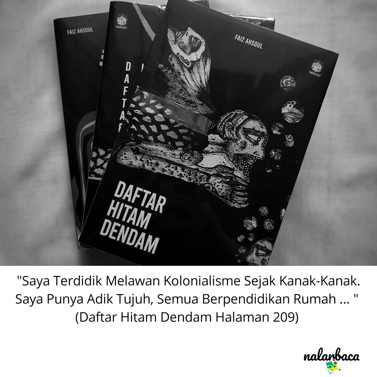 Pengiriman 1 Set Buku Daftar Hitam Dendam di pagi hari ini. Cuss🏎