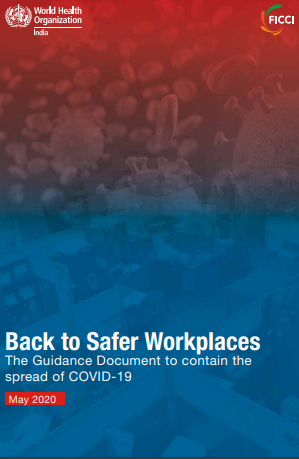 ficci_india's tweet photo. .@WHO - @ficci_india Guidance Document on 'Back to Safer Workplaces' to contain the spread of #COVIDー19.
https://t.co/zQKNnrv9LR https://t.co/7jbKEm3dOn