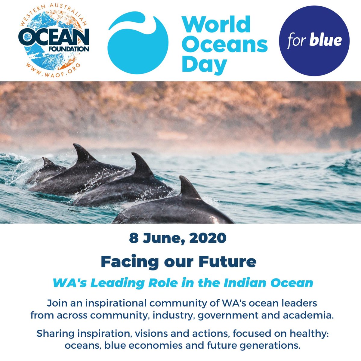 PaulaTaylor01's tweet photo. Join passionate expert panels for World Oceans Day on 8th June. Five bite-sized virtual sessions featuring local heroes and gurus: freedivers, subsea engineers, biologists, entrepreneurs and photographers https://t.co/GNH5Bv0bdf #forblue #waof #worldoceansday
@WAOceanHealth https://t.co/rNndzqbEn7