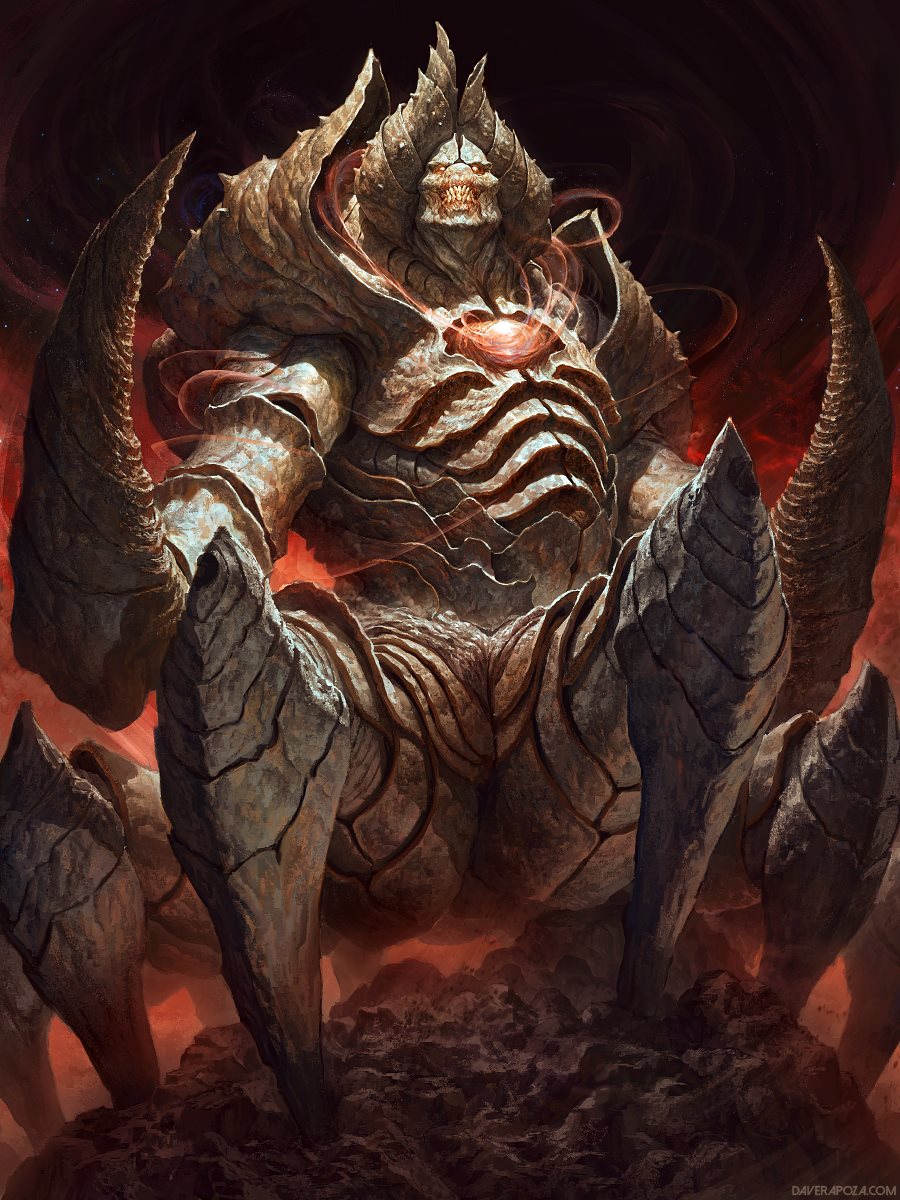 DaveRapoza's tweet photo. some paintings from back when i did legend of the cryptids, goin through the archives on my old facebook https://t.co/Rc7o3eEmgQ