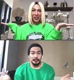 notviceionpage's tweet photo. Magkaiba pa kayo ng camera eh nasa iisang bubong lang naman kayo HAHAHAHAHAHAHA.

"Ang saya saya na kahit magkakalayo tayo..." - Vice
HAAAAAA?? KAYO MAGKALAYO NI ION?? AH SABAGAY NASA LIVING ROOM KA TAPOS SIYA NASA KITCHEN? HAHAHAHAHHAA https://t.co/w5GYwU0w6r