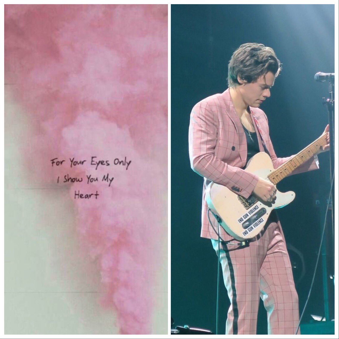 Harry styles lyrics as his outfits; a short but pleasing thread: