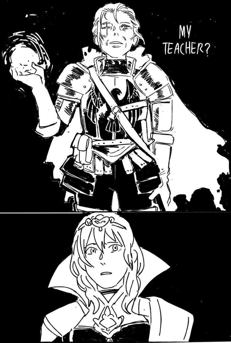 super self-indulgent AU where Byleth chooses a house that's not the Black Eagles and Edie survives