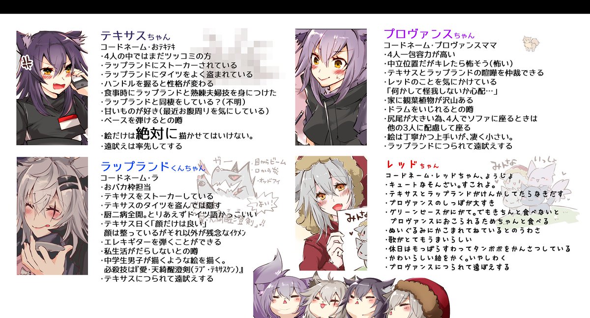 本家と自分の描く?×4を紹介する 