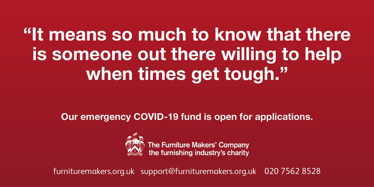 Our COVID-19 fund is open for applications from people working in the trade who have had their earnings impacted bu the crisis.

bit.ly/COVID19FMCsupp…