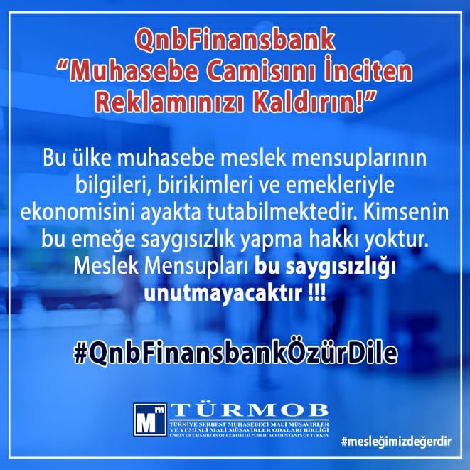 #QnbFinansbankÖzürDile