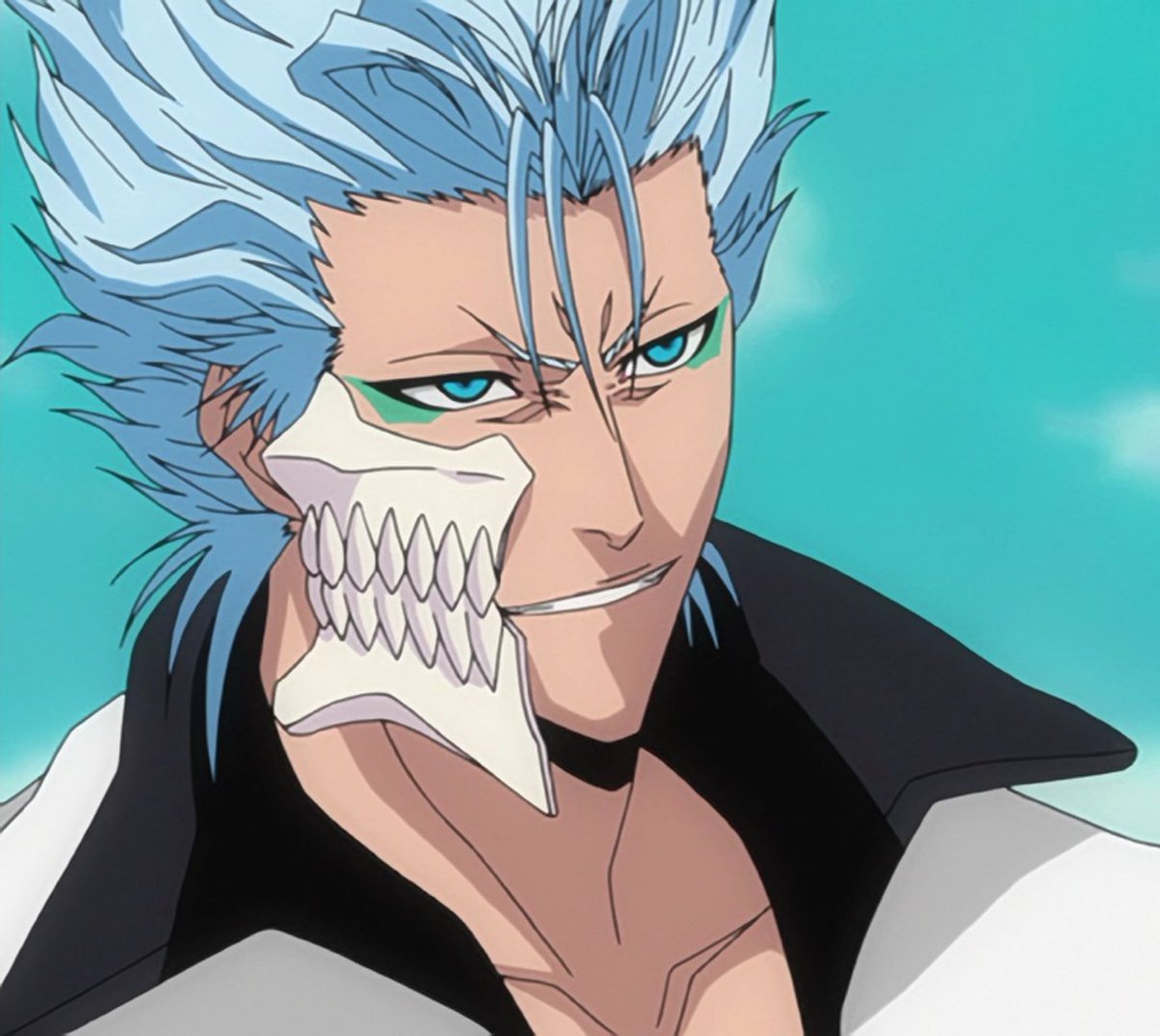 ~°. Grimmjow Jaggerjack .°~Je l'aime fort il est génial grave stylé et en plus son épée s'appelle Panthera et ça c'est cool-Bleach-