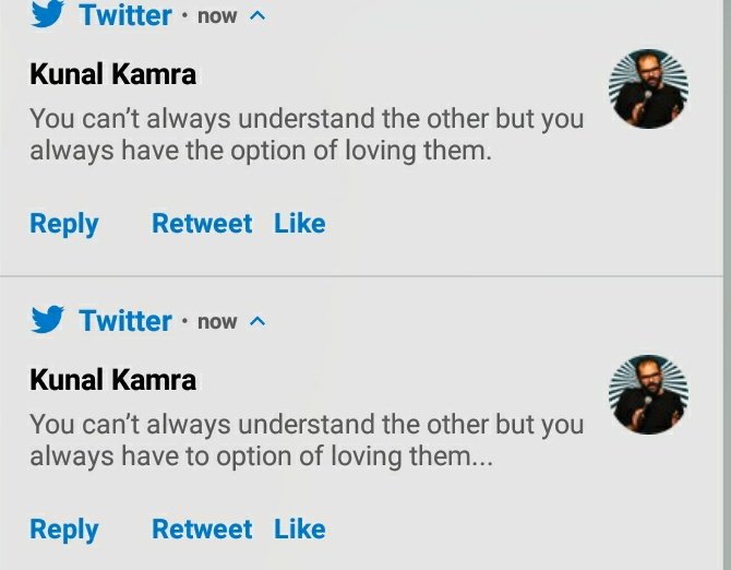 pp4aap's tweet photo. @kunalkamra88 2 extra dots ka khel aur 1 tweet gyab 😜😜.
#ExtraDotted 😂 https://t.co/f61dqJhqSA