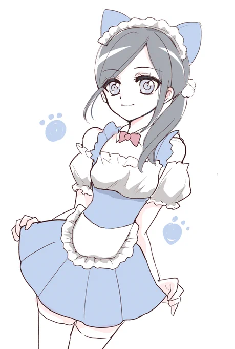 ちゆにゃん。こんな格好も似あいそう 