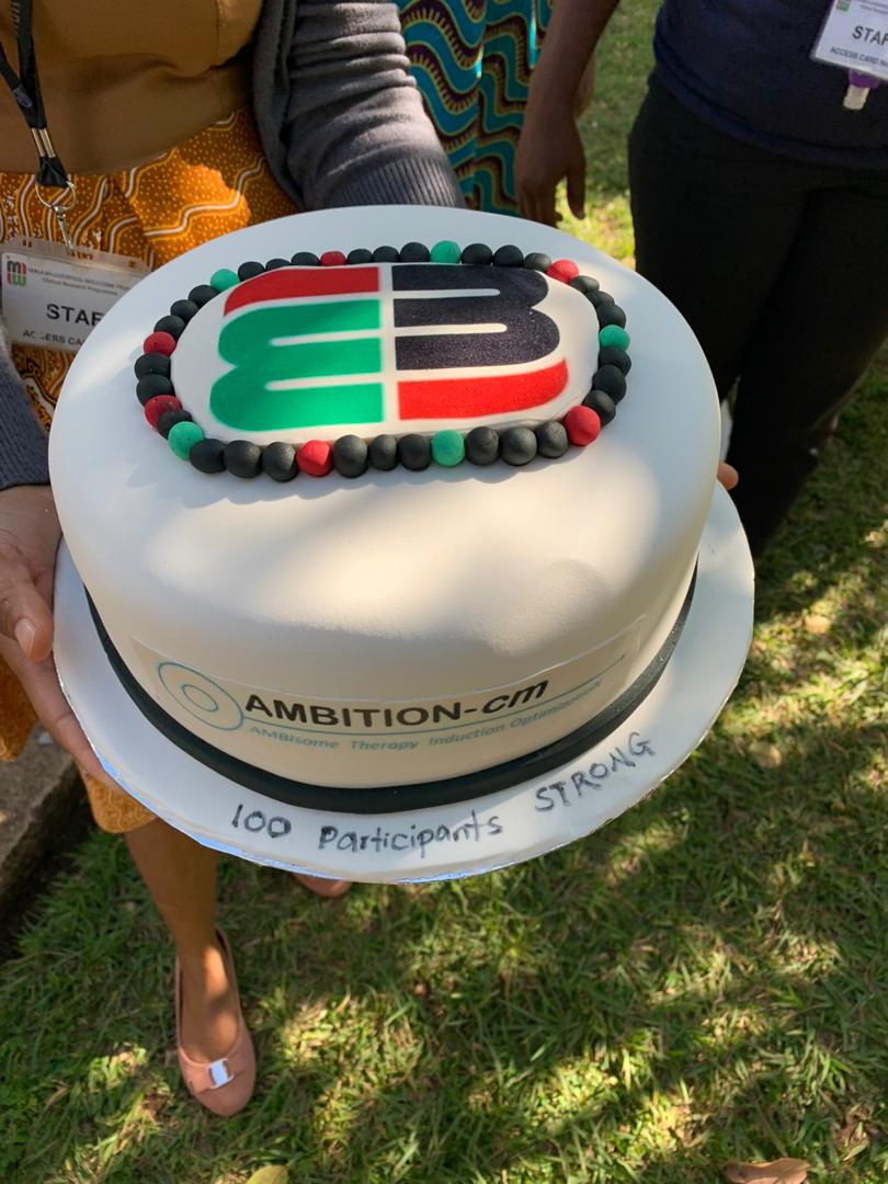 KatharineStott's tweet image. HUGE congratulations to this wonderful Ambition study team in Blantyre, #Malawi for recruiting 100 patients with #cryptococcal meningitis. A well deserved socially distanced celebration for @DrMommyMel and team @ambitioncm2020 @MlwTrust @LSTMnews @livuniresthemes @livuniHLS