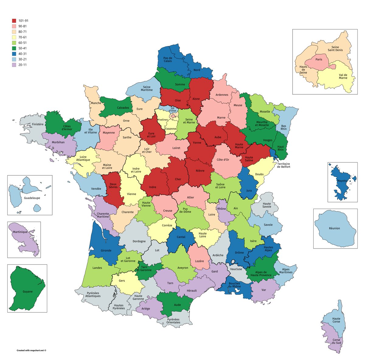 and we're finally entering the TOP 10 07 - Ardèche24 - Dordogne29 - Finistère31 - Haute-Garonne46 - Lot64 - Pyrénées-Atlantiques65 - Hautes-Pyrénées66 - Pyrénées-Orientales74 - Haute-Savoie84 - Vauclusewho said I was biased?