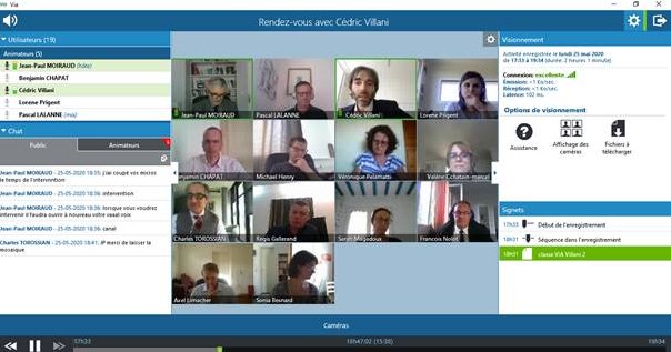 Ih2ef's tweet photo. Les auditeurs #cycleIh2ef s'entretiennent aujourd'hui avec @VillaniCedric : 1h30 d’échanges nourris.
"L'#IA, c’est relever 3 défis : technicité, légalité, gouvernance"

Merci à @VillaniCedric pour ses éclairages de haut niveau et la clarté de ses réponses https://t.co/TfVZcFuYIX