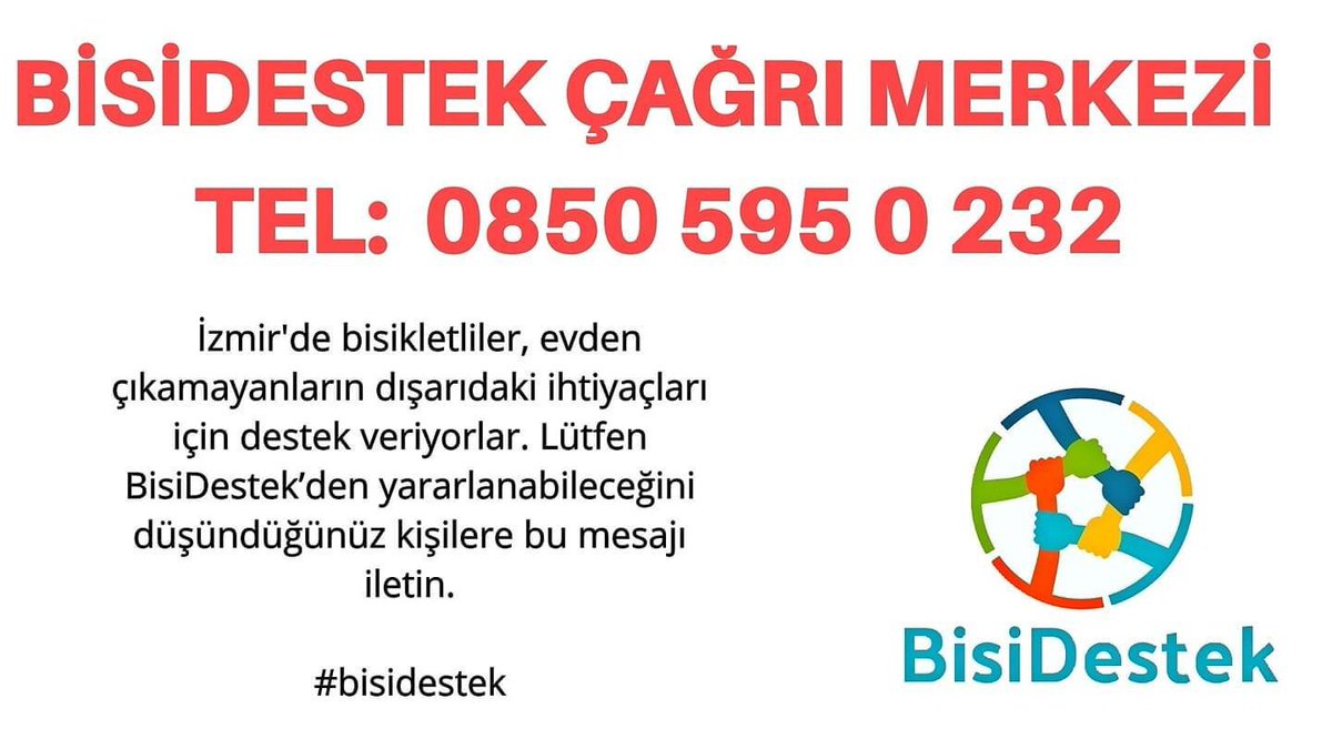 bisidestek's tweet photo. #bisidestek

Bisikletli Gönüllü Destek Ekibi göreve hazır..
Çağrı Merkezi: 0850 595 0 232

#citiesonbike
#bisikoop
#bugep
#bisuder https://t.co/6zLwJH8Dn3