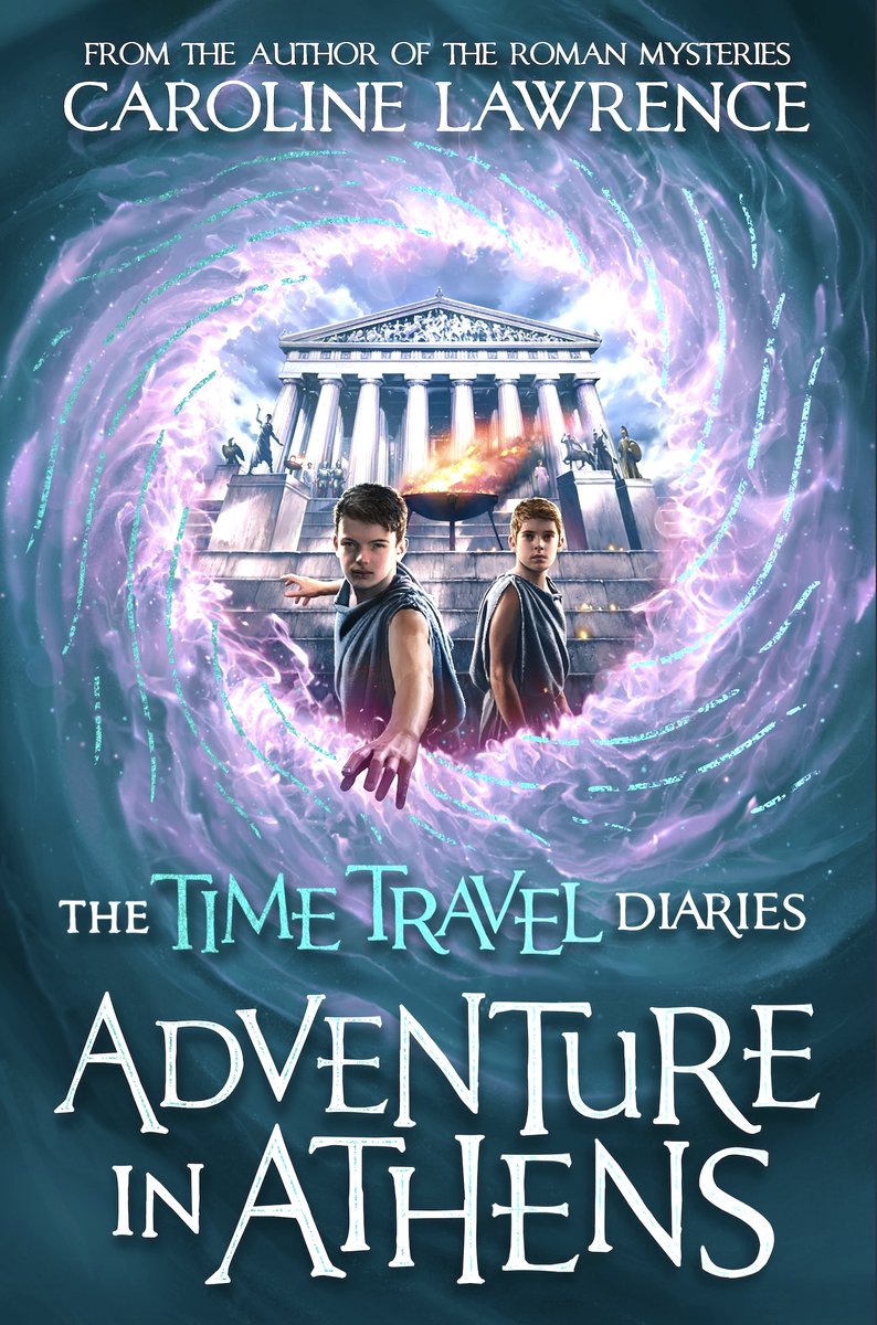 CarolineLawrenc's tweet photo. The erudite scholar @DrDanStewart1 kindly read my MS of #TimeTravelDiaries #AdventureInAthens & advised me on the topography of Athens for the fab map by @saramulvanny (any mistakes mine of course!) So I gave him a little #EasterEgg credit in the book!π https://t.co/OY1NgXsDbt https://t.co/1jKNzddkI4