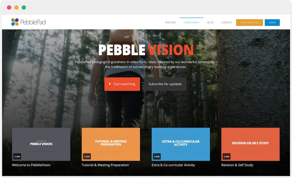PebblePad's tweet photo. There’s even MORE #pedagogical inspiration on the #PebbleVision channel. New videos just released showcasing the very best in our #trailblazing community’s approach to supporting student-centred learning and authentic assessment online.
https://t.co/IPC6xEz1ld https://t.co/wGjgUFSEKc