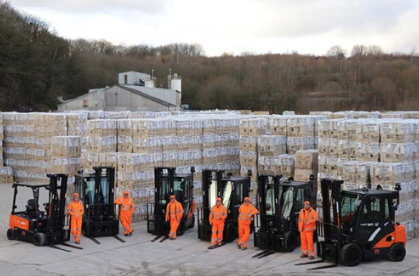GlosroseGroup's tweet photo. Great feedback from a recent project for Ibstock in conjunction with @DoosanForklifts &amp; @TransmonUK  ….

Rob Lloyd, Production Manager, @Forticrete commented: 
“What we liked about Doosan &amp; Glosrose was that they were keen to work with us &amp; were easy to work with.” 

Thanks!! https://t.co/OW57qQt71t
