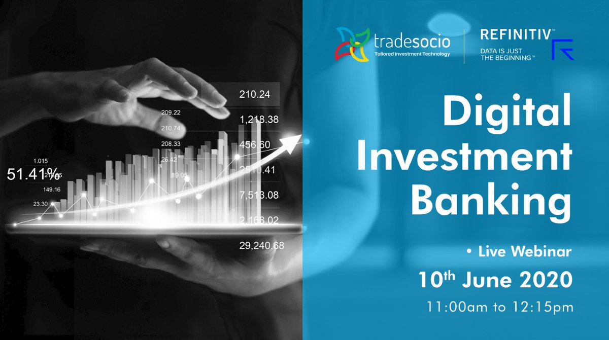 Want to find out how to target the Mass Affluent to increase your revenue? Join #Tradesocio and #Refinitiv for a live digital investment management webinar. Register here: tswebinar.tradesocio.com #investmentbanking #wealthtech #wealthmanagement #digiwealth #digitalizationofwealth