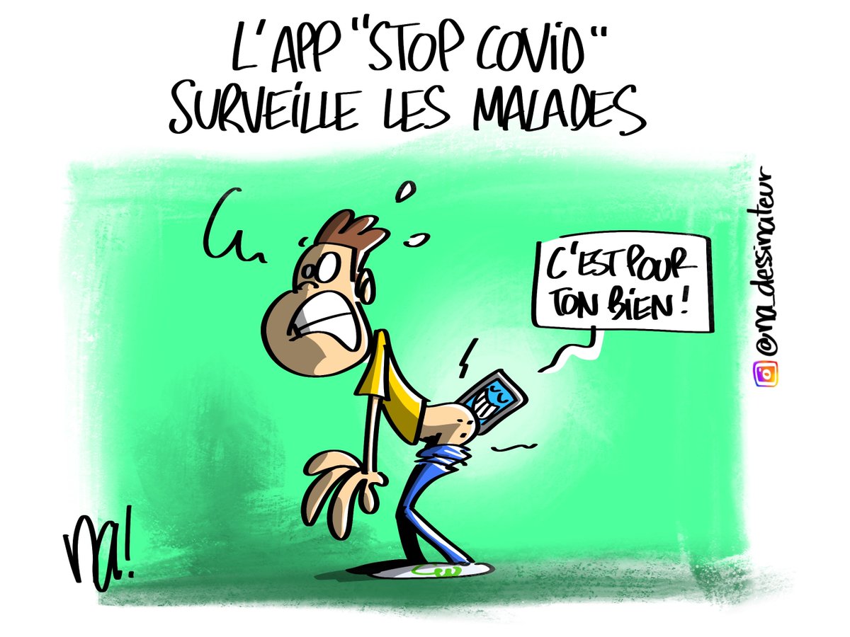 na_dessinateur's tweet photo. #CNIL l’app #StopCovid surveille les malades #cybertracking #bigbrother
https://t.co/u4umRjvABp
dessin dynamique : https://t.co/DwLhA4lqwe
#loeildena sur
insta https://t.co/KWhRF4PUlG
fb https://t.co/T37JSsWGeV
twitter https://t.co/YZ1NCLzk51
youtube https://t.co/w8d3Q5sWto https://t.co/5Q1XlQiAq3